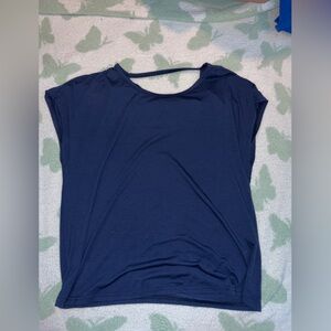 Navy Blue Women's Top